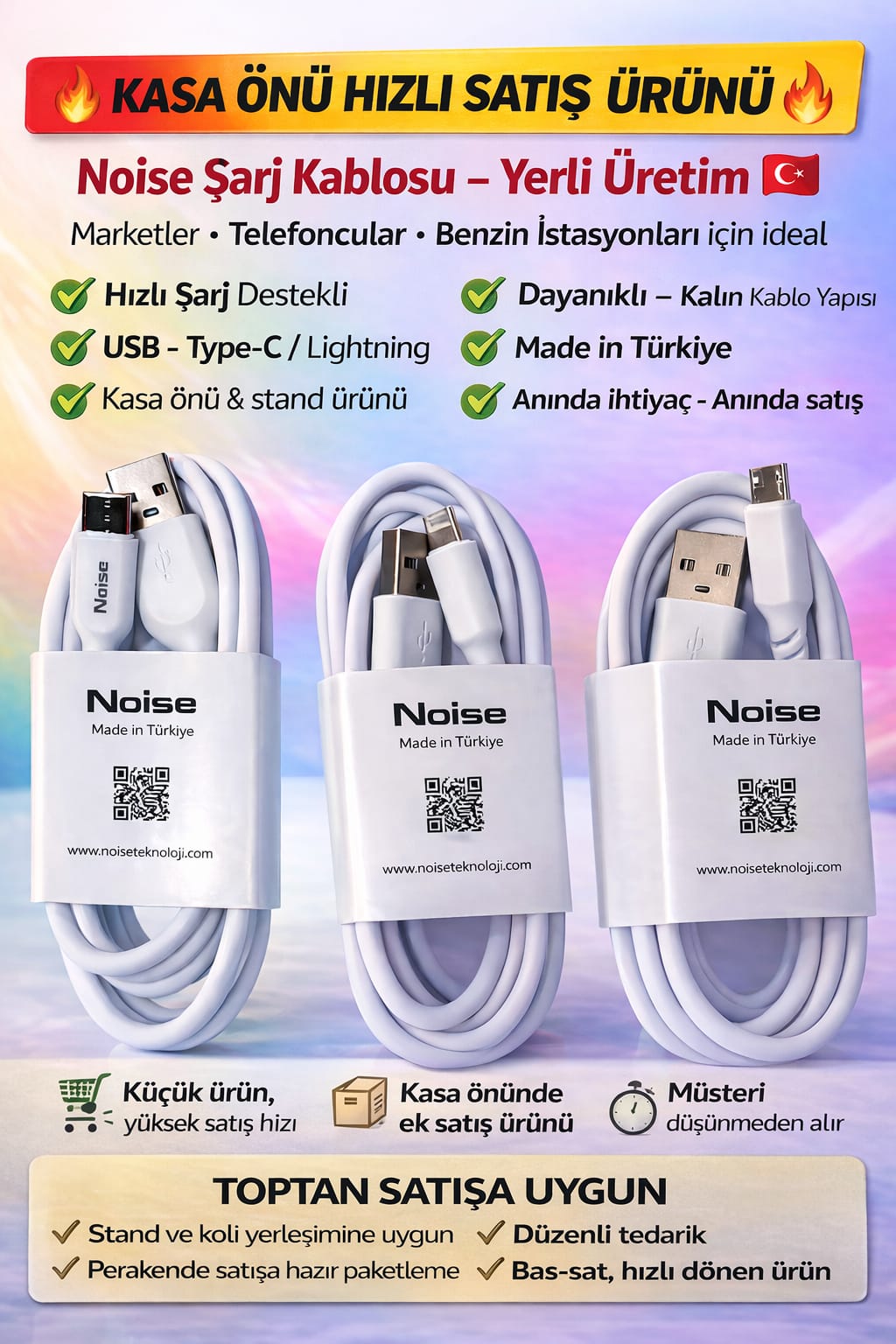 Noise Şarj Kabloları