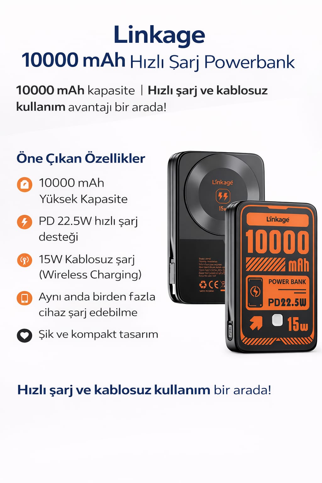 Linkage 10000 mAh Powerbank