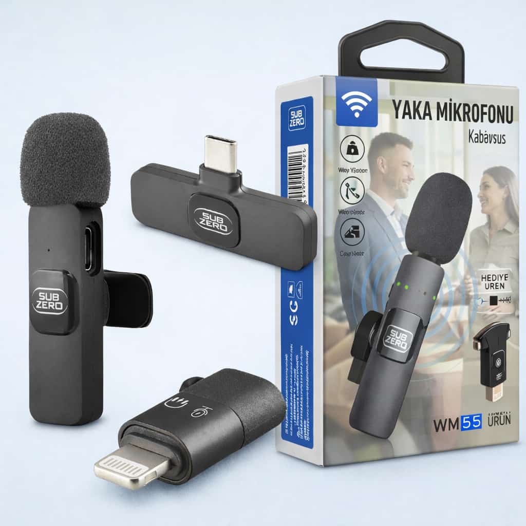 Kablosuz Yaka Mikrofonu