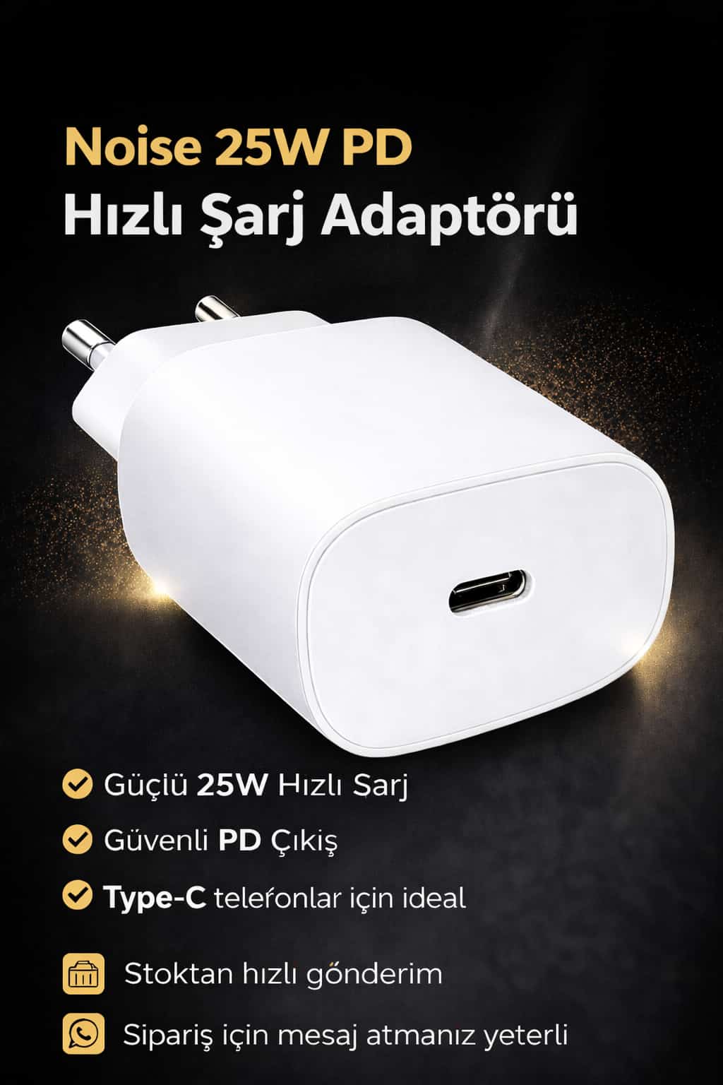 Noise 25W PD Şarj Adaptörü