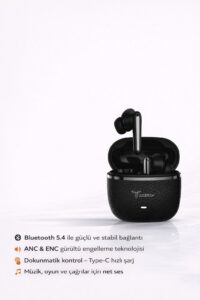 Lucatech ANC & ENC Bluetooth 5.4 TWS Kulaklık