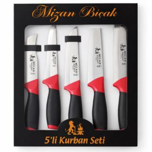 Mizan 5'li Kurban Bıçak Seti