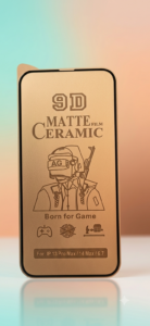 iPhone 13 Pro Max / 14 Plus (6.7") Uyumlu Premium 9D Mat Seramik Ekran Koruyucu